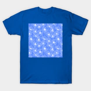 Periwinkle Poppies T-Shirt